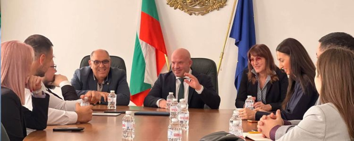 Ръководството на НПСС се срещна с министър Енчо Керязов